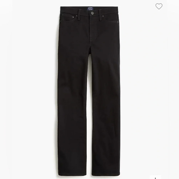 J.Crew flare crop black jean in all-day stretch Size 34 - Picture 4 of 4